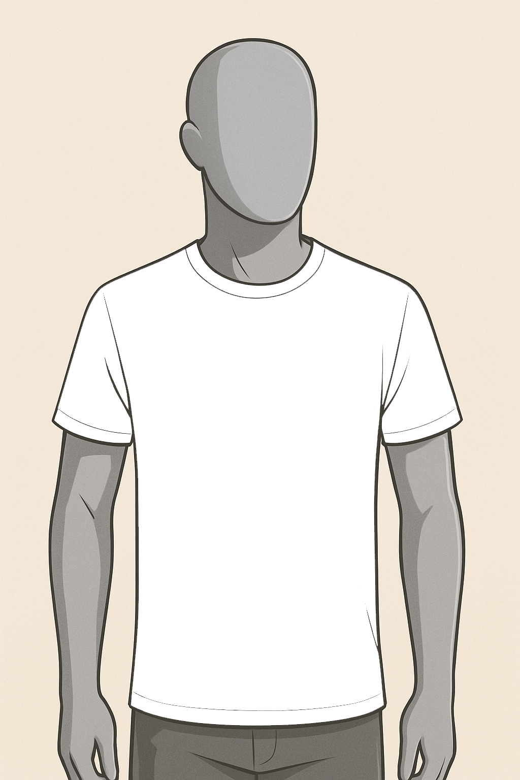 T-shirt de base homme